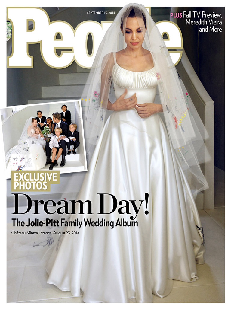 Brad Pitt and Angelina Jolie Wedding Photos Finally Revealed