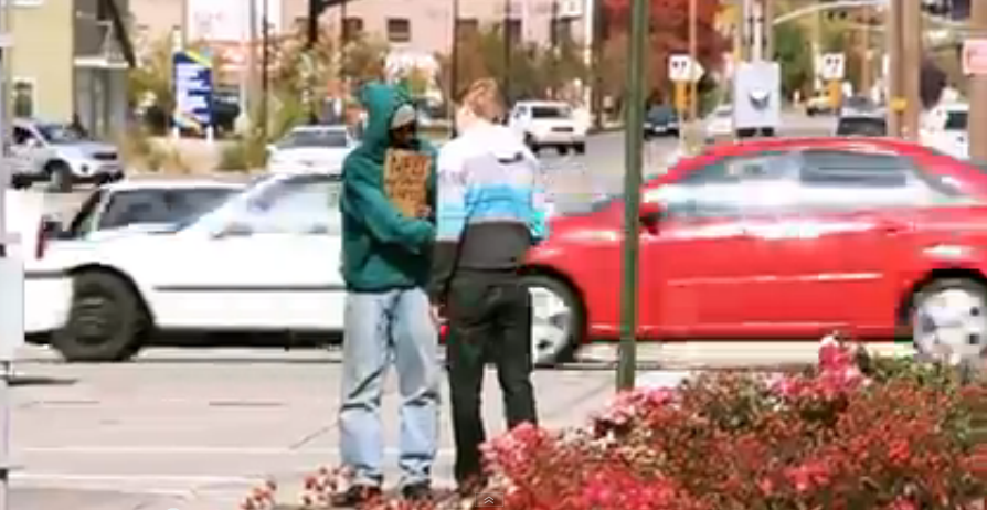 He Gave This Homeless Woman $100, Her Plans Where To Spend It Brought Tears To My Eyes