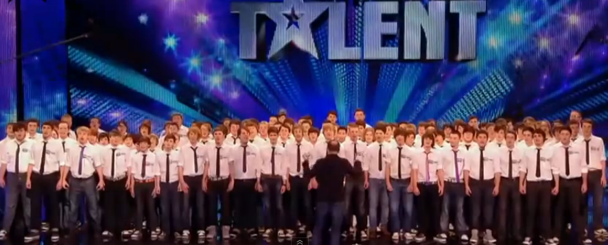 Bringing Simon to his feet, this choir gave the performance of a lifetime.