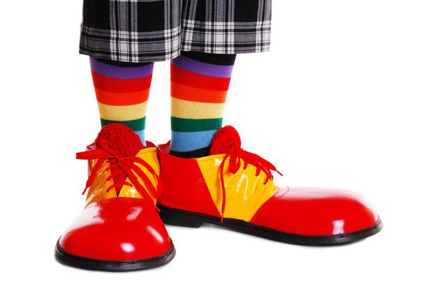 What’s With Huge Clown Shoes?
