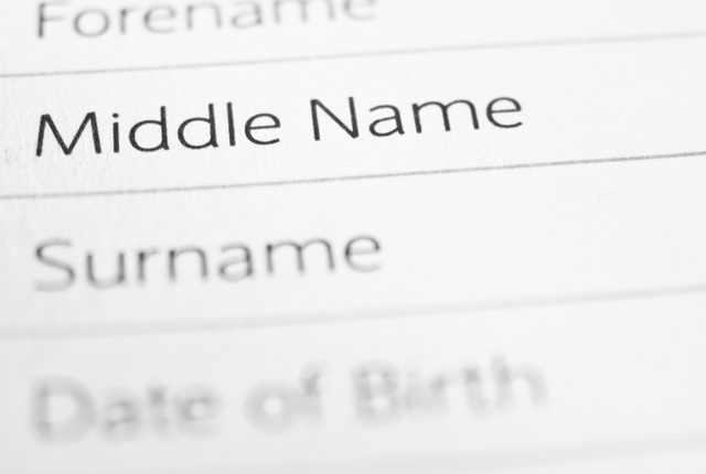What’s The Purpose Of Middle Names?