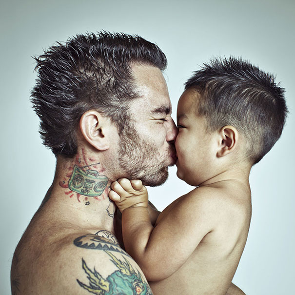 20 Photos of Babies and their Tattooed Parents that Look Stunningly Beautiful